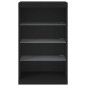 vidaXL Sideboard mit LED-Leuchten Schwarz 60,5x37x100 cm vidaXL Sideboard mit LED-Leuchten Schwarz 60,5x37x100 cm