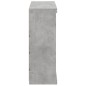 vidaXL Sideboard mit LED-Leuchten Betongrau 81x37x100 cm vidaXL Sideboard mit LED-Leuchten Betongrau 81x37x100 cm