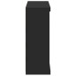 vidaXL Sideboard mit LED-Leuchten Schwarz 81x37x100 cm vidaXL Sideboard mit LED-Leuchten Schwarz 81x37x100 cm