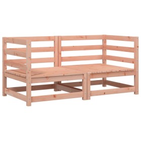 vidaXL Garten-Ecksofas 2 Stk. 70x70x67 cm Massivholz Douglasie
