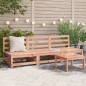 vidaXL Gartensofas ohne Armlehnen 3 Stk. 70x70x67 cm Douglasienholz vidaXL Gartensofas ohne Armlehnen 3 Stk. 70x70x67 cm Douglasienholz