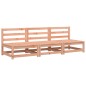 vidaXL Gartensofas ohne Armlehnen 3 Stk. 70x70x67 cm Douglasienholz vidaXL Gartensofas ohne Armlehnen 3 Stk. 70x70x67 cm Douglasienholz