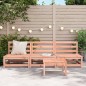 vidaXL Gartensofas ohne Armlehnen 3 Stk. 70x70x67 cm Douglasienholz vidaXL Gartensofas ohne Armlehnen 3 Stk. 70x70x67 cm Douglasienholz