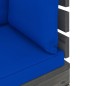 Garten-Palettensofa 4-Sitzer mit Kissen Kiefer Massivholz Garten-Palettensofa 4-Sitzer mit Kissen Kiefer Massivholz