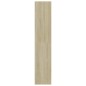 vidaXL Bücherregal 4 Fächer Sonoma-Eiche 80x30x151,5 cm Holzwerkstoff vidaXL Bücherregal 4 Fächer Sonoma-Eiche 80x30x151,5 cm Holzwerkstoff