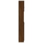 vidaXL Badezimmerschrank Braun Eiche 32x25,5x190 cm Holzwerkstoff vidaXL Badezimmerschrank Braun Eiche 32x25,5x190 cm Holzwerkstoff