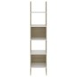 vidaXL Bücherregal Weiß Sonoma-Eiche 40x35x180 cm Holzwerkstoff vidaXL Bücherregal Weiß Sonoma-Eiche 40x35x180 cm Holzwerkstoff