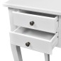 Französischer Holz-Schreibtisch mit geschwungenen Beinen 5 Schubladen Französischer Holz-Schreibtisch mit geschwungenen Beinen 5 Schubladen