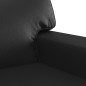 vidaXL 2-Sitzer-Sofa Schwarz 120 cm Kunstleder vidaXL 2-Sitzer-Sofa Schwarz 120 cm Kunstleder