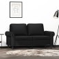 vidaXL 2-Sitzer-Sofa Schwarz 120 cm Kunstleder vidaXL 2-Sitzer-Sofa Schwarz 120 cm Kunstleder