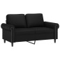 vidaXL 2-Sitzer-Sofa Schwarz 120 cm Kunstleder vidaXL 2-Sitzer-Sofa Schwarz 120 cm Kunstleder
