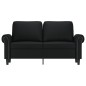 vidaXL 2-Sitzer-Sofa Schwarz 120 cm Kunstleder vidaXL 2-Sitzer-Sofa Schwarz 120 cm Kunstleder