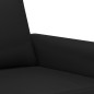 vidaXL 2-Sitzer-Sofa Schwarz 120 cm Kunstleder vidaXL 2-Sitzer-Sofa Schwarz 120 cm Kunstleder