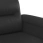vidaXL 2-Sitzer-Sofa Schwarz 140 cm Kunstleder vidaXL 2-Sitzer-Sofa Schwarz 140 cm Kunstleder