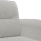 vidaXL 2-Sitzer-Sofa Hellgrau 140 cm Mikrofasergewebe vidaXL 2-Sitzer-Sofa Hellgrau 140 cm Mikrofasergewebe