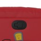 vidaXL Massagesessel Rot Kunstleder vidaXL Massagesessel Rot Kunstleder