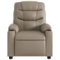vidaXL Relaxsessel Cappuccino-Braun Kunstleder vidaXL Relaxsessel Cappuccino-Braun Kunstleder