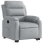 vidaXL Relaxsessel mit Aufstehhilfe Hellgrau Stoff vidaXL Relaxsessel mit Aufstehhilfe Hellgrau Stoff