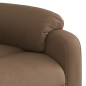 vidaXL Massagesessel mit Aufstehhilfe Braun Stoff vidaXL Massagesessel mit Aufstehhilfe Braun Stoff