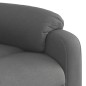 vidaXL Elektrischer Massagesessel mit Aufstehhilfe Dunkelgrau Stoff vidaXL Elektrischer Massagesessel mit Aufstehhilfe Dunkelgrau Stoff