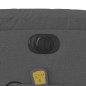 vidaXL Elektrischer Massagesessel mit Aufstehhilfe Dunkelgrau Stoff vidaXL Elektrischer Massagesessel mit Aufstehhilfe Dunkelgrau Stoff