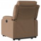 vidaXL Relaxsessel mit Aufstehhilfe Elektrisch Braun Stoff vidaXL Relaxsessel mit Aufstehhilfe Elektrisch Braun Stoff
