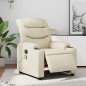vidaXL Massagesessel Elektrisch Creme Kunstleder vidaXL Massagesessel Elektrisch Creme Kunstleder