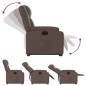 vidaXL Relaxsessel mit Aufstehhilfe Braun Kunstleder vidaXL Relaxsessel mit Aufstehhilfe Braun Kunstleder