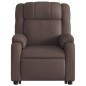 vidaXL Relaxsessel mit Aufstehhilfe Braun Kunstleder vidaXL Relaxsessel mit Aufstehhilfe Braun Kunstleder