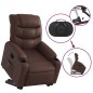vidaXL Relaxsessel mit Aufstehhilfe Braun Kunstleder vidaXL Relaxsessel mit Aufstehhilfe Braun Kunstleder