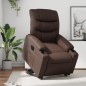 vidaXL Relaxsessel mit Aufstehhilfe Elektrisch Braun Kunstleder vidaXL Relaxsessel mit Aufstehhilfe Elektrisch Braun Kunstleder