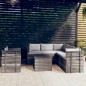 7-tlg. Garten-Sofagarnitur aus Paletten mit Kissen Kiefernholz 7-tlg. Garten-Sofagarnitur aus Paletten mit Kissen Kiefernholz