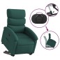vidaXL Relaxsessel mit Aufstehhilfe Dunkelgrün Stoff vidaXL Relaxsessel mit Aufstehhilfe Dunkelgrün Stoff