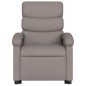 vidaXL Relaxsessel mit Aufstehhilfe Taupe Stoff vidaXL Relaxsessel mit Aufstehhilfe Taupe Stoff
