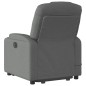 vidaXL Massagesessel mit Aufstehhilfe Dunkelgrau Stoff vidaXL Massagesessel mit Aufstehhilfe Dunkelgrau Stoff