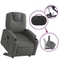vidaXL Massagesessel mit Aufstehhilfe Dunkelgrau Stoff vidaXL Massagesessel mit Aufstehhilfe Dunkelgrau Stoff