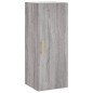 Highboard Grau Sonoma 34,5x34x180 cm Holzwerkstoff Highboard Grau Sonoma 34,5x34x180 cm Holzwerkstoff