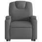 vidaXL Massagesessel mit Aufstehhilfe Dunkelgrau Stoff vidaXL Massagesessel mit Aufstehhilfe Dunkelgrau Stoff