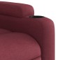 vidaXL Massagesessel mit Aufstehhilfe Weinrot Stoff vidaXL Massagesessel mit Aufstehhilfe Weinrot Stoff