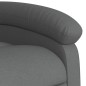 vidaXL Relaxsessel mit Aufstehhilfe Dunkelgrau Stoff vidaXL Relaxsessel mit Aufstehhilfe Dunkelgrau Stoff