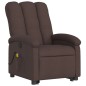 vidaXL Massagesessel mit Aufstehhilfe Dunkelbraun Stoff vidaXL Massagesessel mit Aufstehhilfe Dunkelbraun Stoff