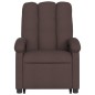 vidaXL Massagesessel mit Aufstehhilfe Dunkelbraun Stoff vidaXL Massagesessel mit Aufstehhilfe Dunkelbraun Stoff