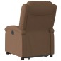 vidaXL Relaxsessel mit Aufstehhilfe Braun Stoff vidaXL Relaxsessel mit Aufstehhilfe Braun Stoff