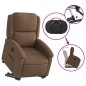 vidaXL Relaxsessel mit Aufstehhilfe Braun Stoff vidaXL Relaxsessel mit Aufstehhilfe Braun Stoff