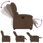 vidaXL Relaxsessel mit Aufstehhilfe Braun Stoff vidaXL Relaxsessel mit Aufstehhilfe Braun Stoff
