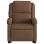 vidaXL Relaxsessel mit Aufstehhilfe Braun Stoff vidaXL Relaxsessel mit Aufstehhilfe Braun Stoff