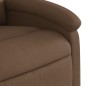 vidaXL Relaxsessel mit Aufstehhilfe Braun Stoff vidaXL Relaxsessel mit Aufstehhilfe Braun Stoff