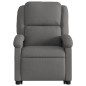 vidaXL Massagesessel mit Aufstehhilfe Dunkelgrau Stoff vidaXL Massagesessel mit Aufstehhilfe Dunkelgrau Stoff