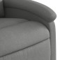 vidaXL Massagesessel mit Aufstehhilfe Dunkelgrau Stoff vidaXL Massagesessel mit Aufstehhilfe Dunkelgrau Stoff