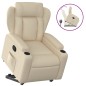 vidaXL Relaxsessel mit Aufstehhilfe Creme Stoff vidaXL Relaxsessel mit Aufstehhilfe Creme Stoff
